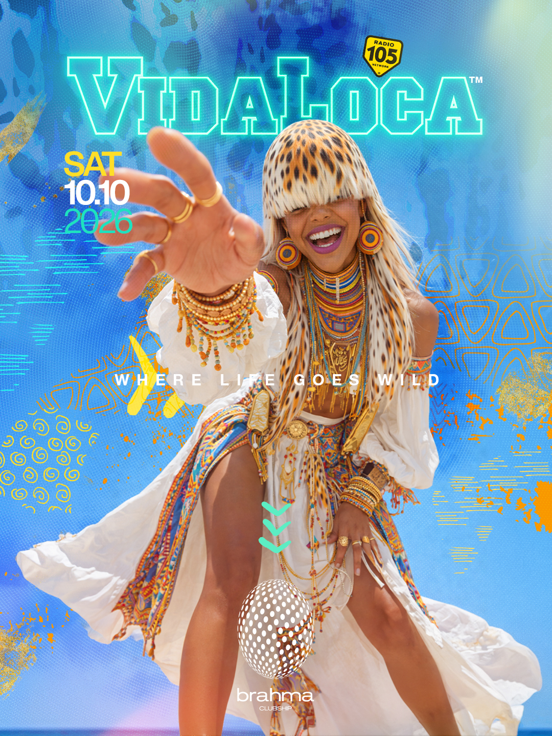 BRAHMA - VIDALOCA EVERY SATURDAY